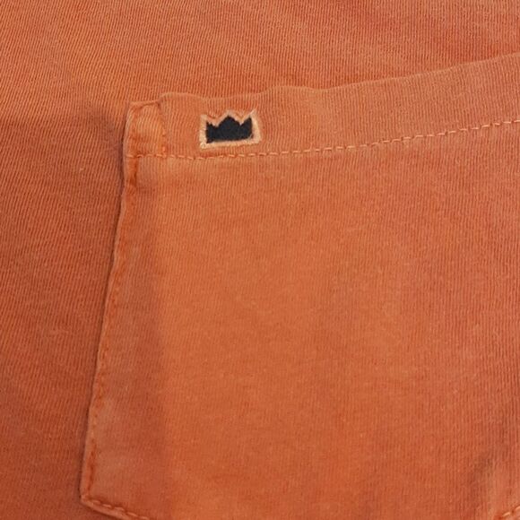 Crown & Ivy Spice Rust Cotton and Green Cast Tee Shirts Bundle of 2 - Picture 5 of 8